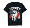 Fathers Day Bucket Dad Baseball Coach T-Shirt - Custom Art Print Men Women - T-Shirt, Sweatshirt, Hoodie