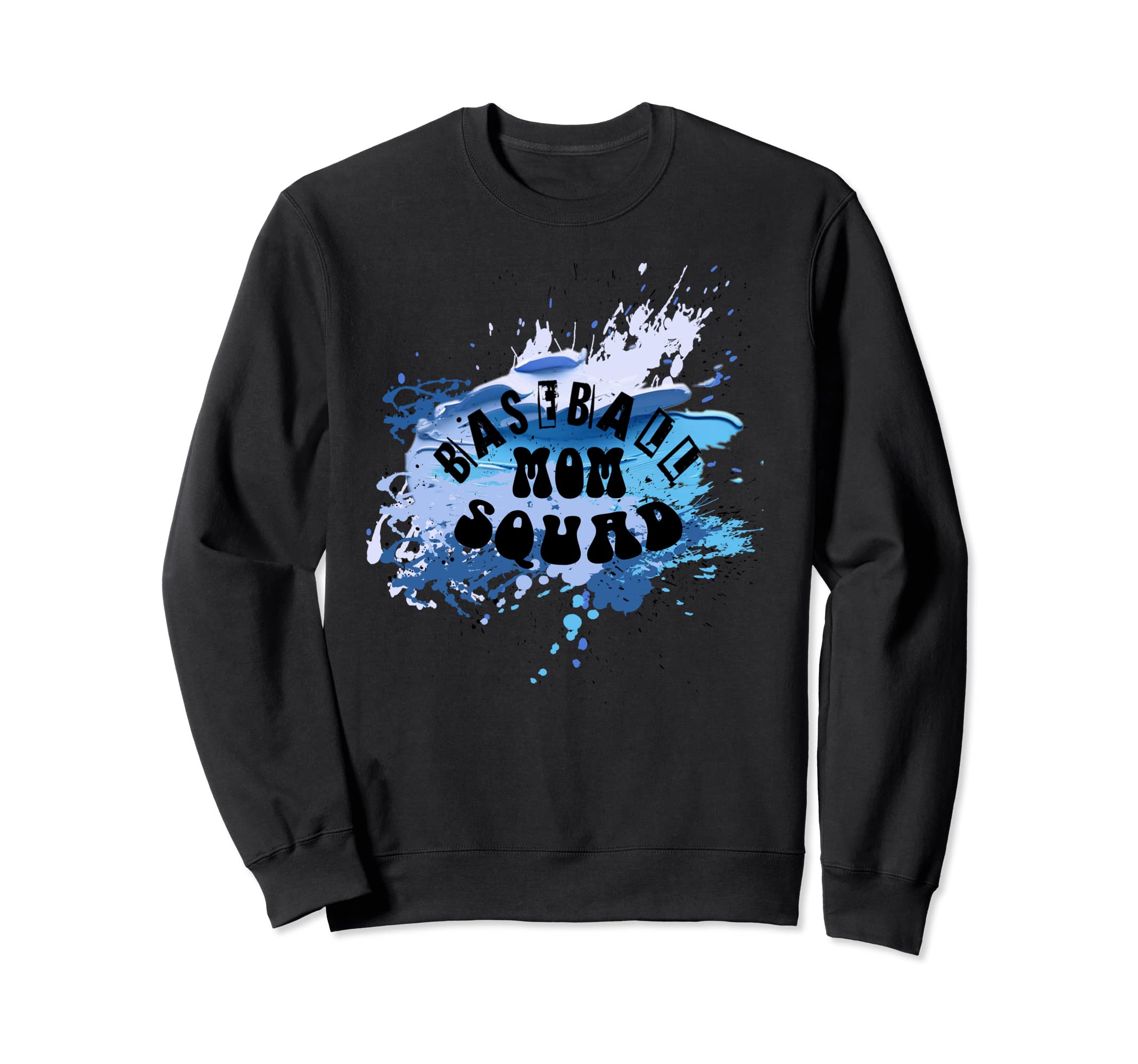 Baseball Sons Baseball Moms Squad Sweatshirt - Aesthetic Graphic for Adults - T-Shirt, Sweatshirt, Hoodie