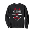 Hit And Steal Baseball Mom Baseball Sweatshirt - Unique Graphic Unisex - T-Shirt, Sweatshirt, Hoodie