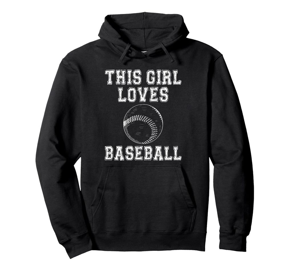 This Loves Baseball Baseball Game Day Hoodie - Trendy Graphic Unisex - T-Shirt, Sweatshirt, Hoodie