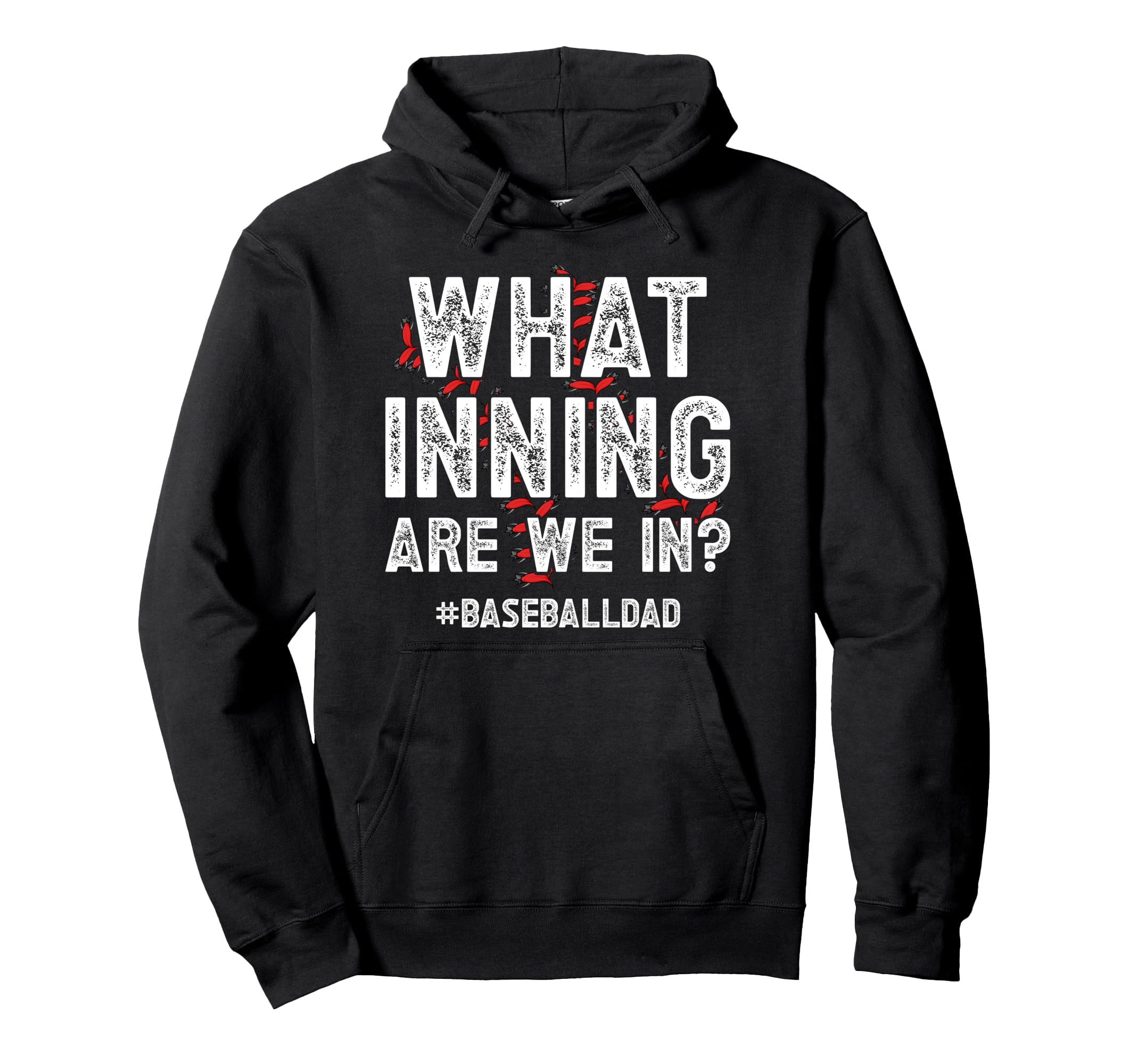 Baseball Dad Funny Baseball Player Hoodie - Fun Novelty Design for Adults - T-Shirt, Sweatshirt, Hoodie