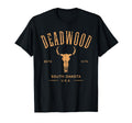Deadwood South Dakota Usa Distressed T-Shirt - Fun Novelty Design Unisex - T-Shirt, Sweatshirt, Hoodie