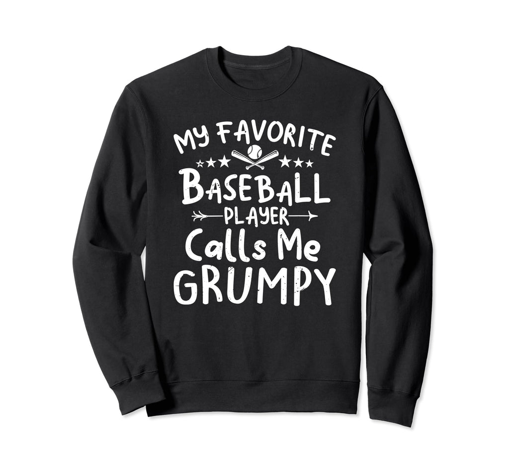 My Favorite Baseball Player Calls Sweatshirt - Minimalist Print for Adults - T-Shirt, Sweatshirt, Hoodie