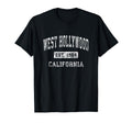 West Hollywood California Ca T-Shirt - Graphic Print for Adults - T-Shirt, Sweatshirt, Hoodie