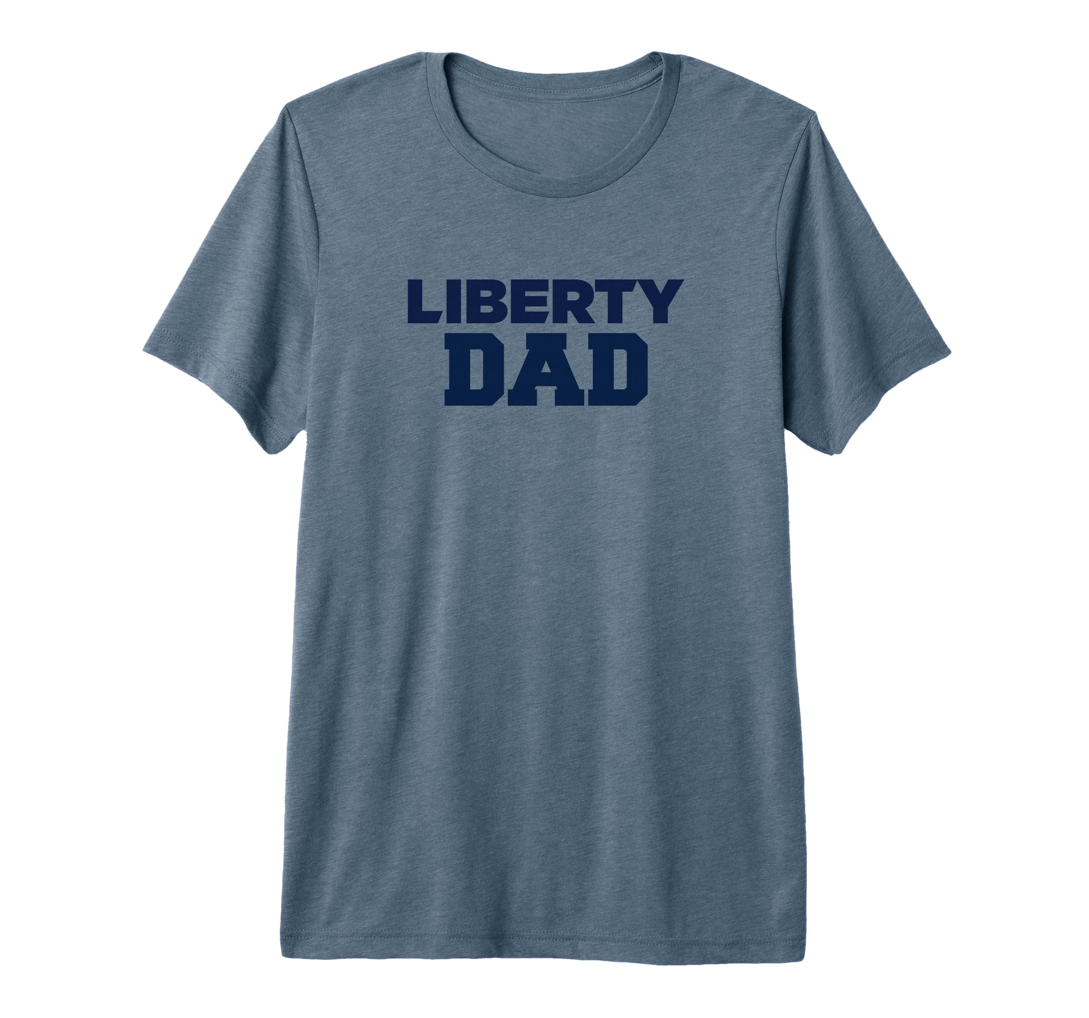 Liberty University Flames Dad Tri T-Shirt - Minimalist Print for Adults - T-Shirt, Sweatshirt, Hoodie