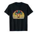 Mardi Gras Jester Sunset T-Shirt - Graphic Print Men Women - T-Shirt, Sweatshirt, Hoodie