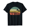 Puerto Rico Sunset Palm Tree T-Shirt - Novelty Apparel Unisex - T-Shirt, Sweatshirt, Hoodie
