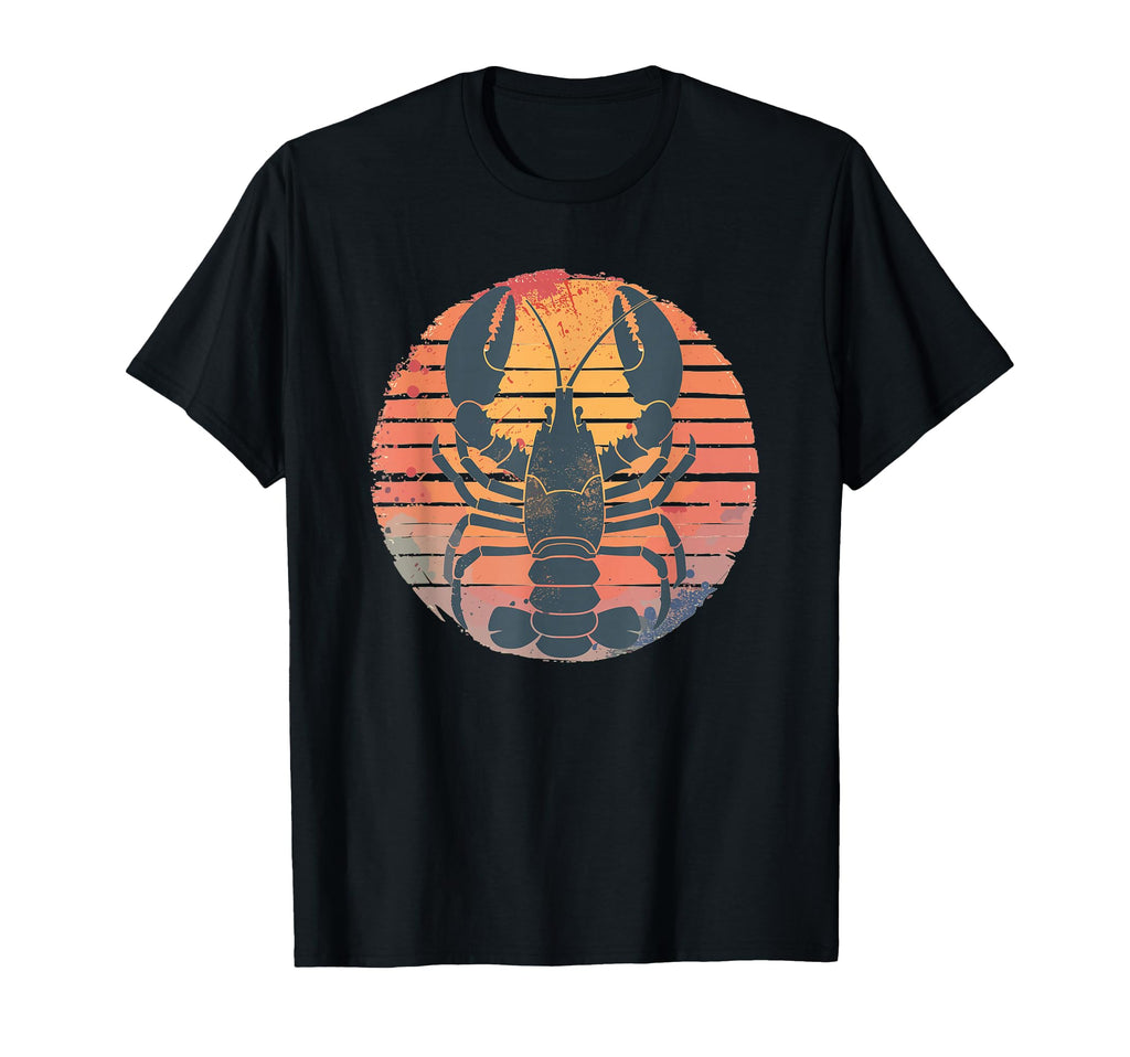 Sunset Lobster T-Shirt - Unique Graphic Unisex - T-Shirt, Sweatshirt, Hoodie