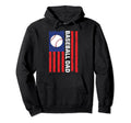 Funny Fathers Day Dad Flag Usa 4Th Hoodie - Custom Art Print for Adults - T-Shirt, Sweatshirt, Hoodie