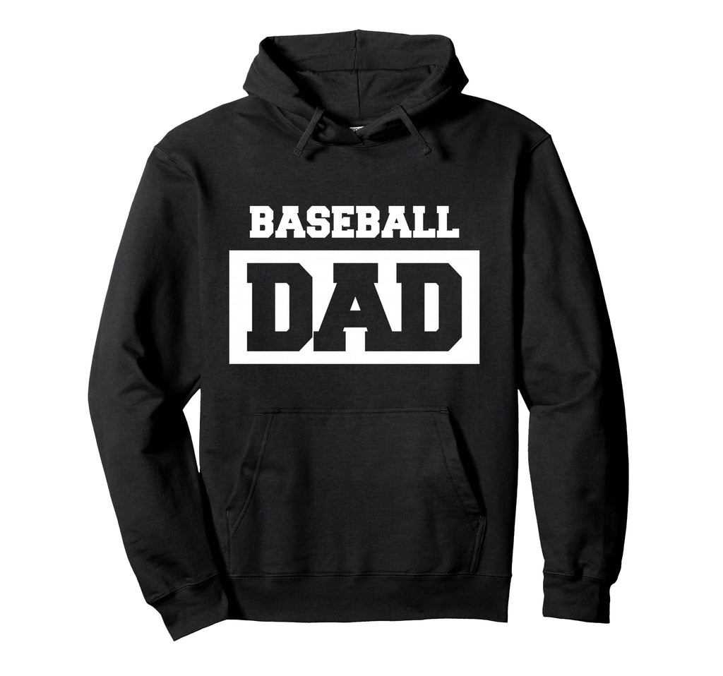 Baseball Dad Baseball Player Hoodie - Unique Graphic Unisex - T-Shirt, Sweatshirt, Hoodie