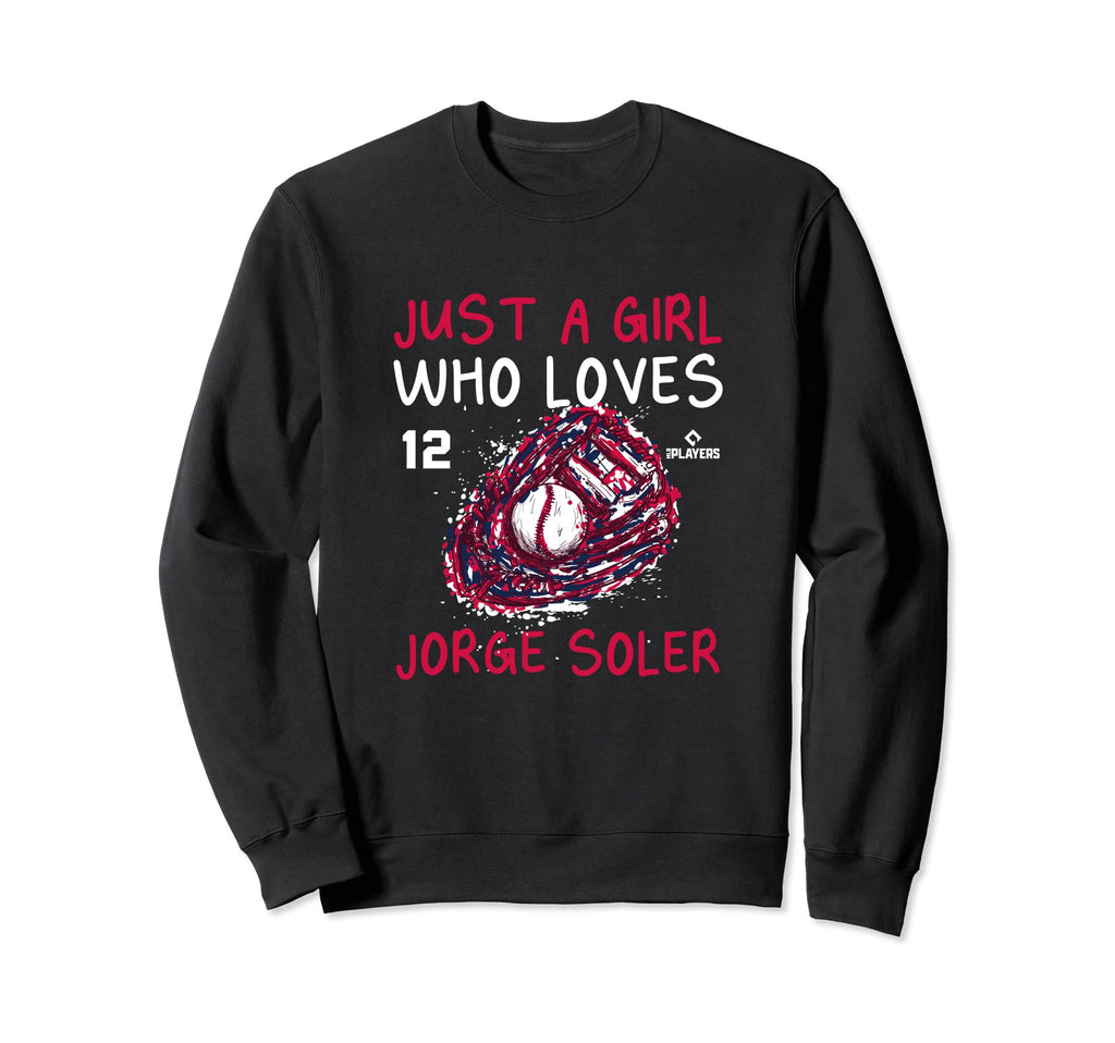 Who Loves Jorge Soler Funny Atlanta Sweatshirt - Trendy Graphic for Adults - T-Shirt, Sweatshirt, Hoodie