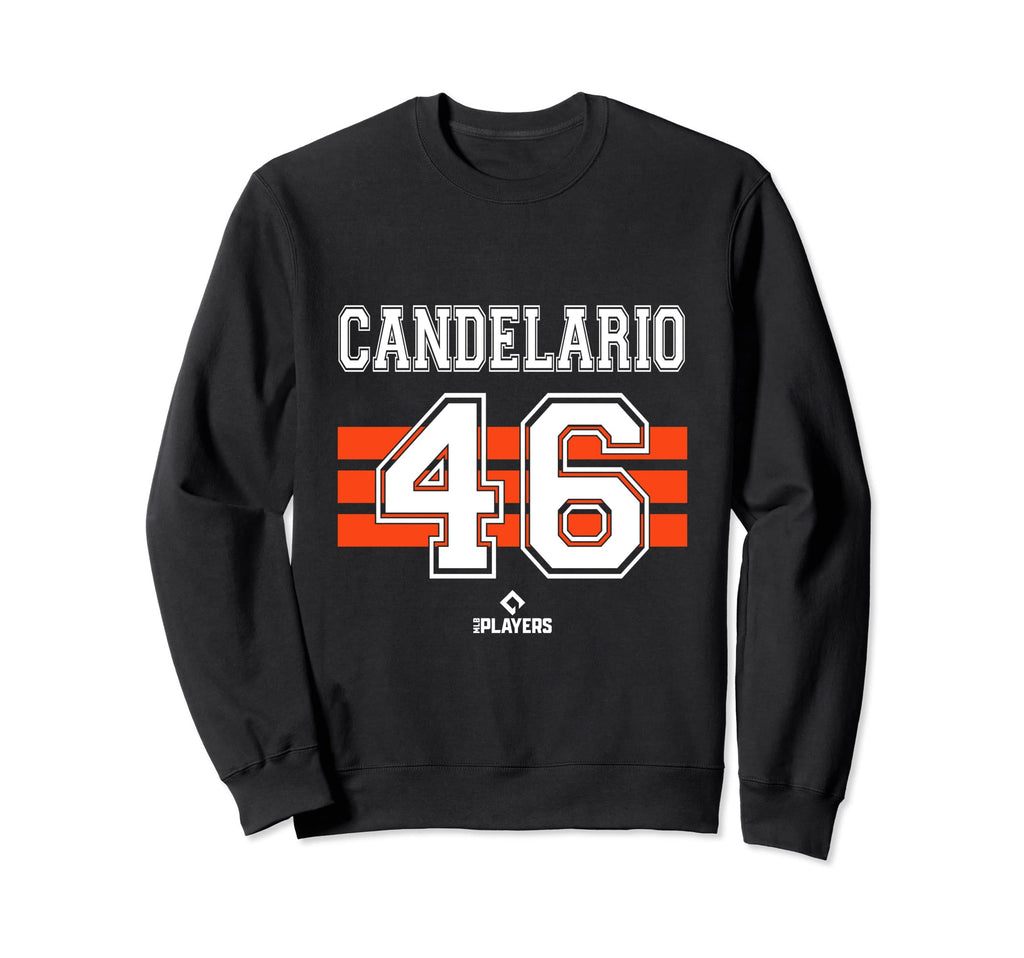 Jeimer Candelario 46 Detroit Michigan Sweatshirt - Graphic Print Unisex - T-Shirt, Sweatshirt, Hoodie