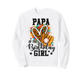 Papa Birthday Baseball Colorful Sweatshirt - Unique Graphic Men Women - T-Shirt, Sweatshirt, Hoodie