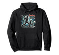 Baseball Dad Fathers Day Hoodie - Casual Everyday Wear Men Women - T-Shirt, Sweatshirt, Hoodie