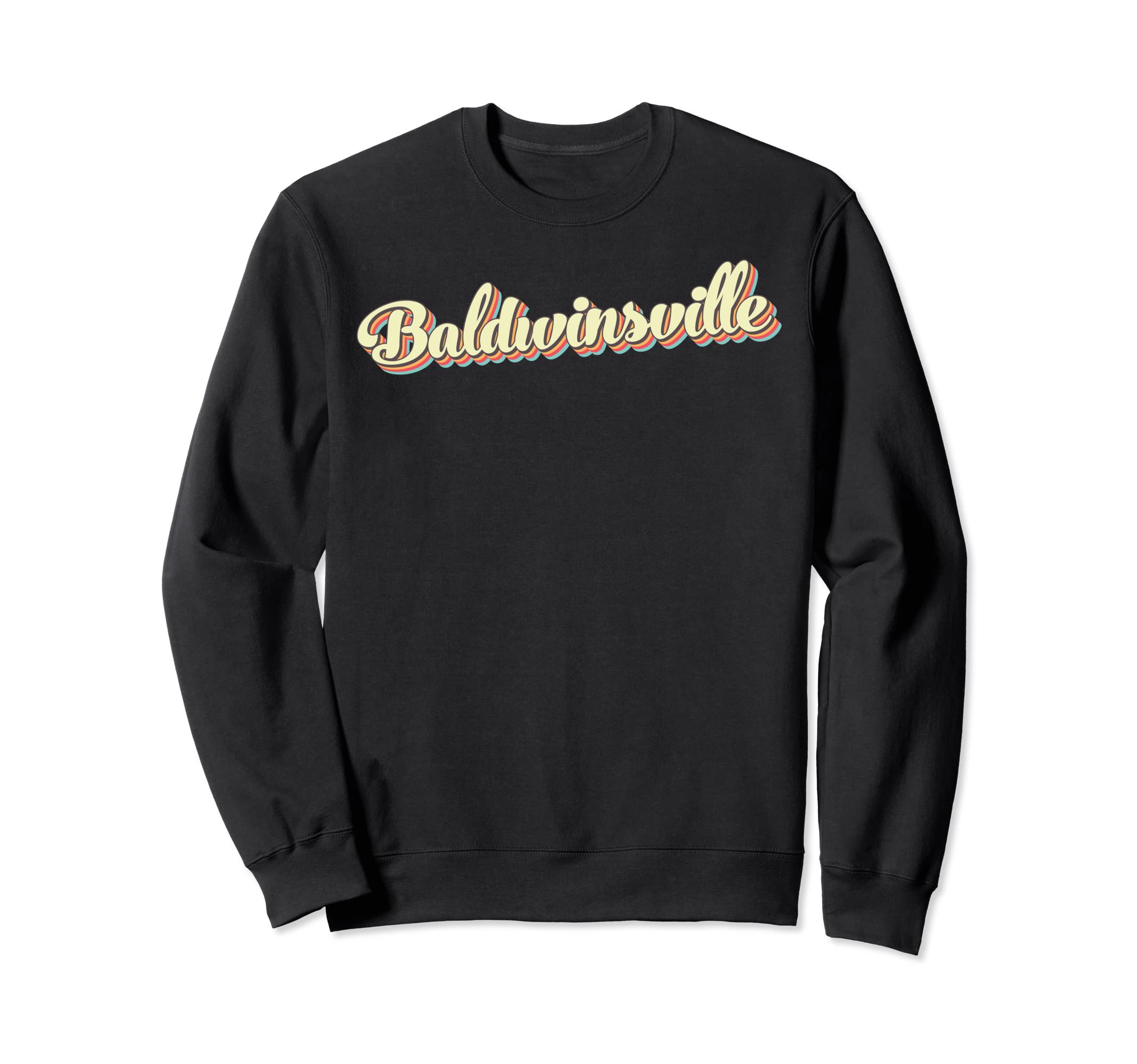 Baldwinsville Art Baseball Font Sweatshirt - Custom Art Print for Adults - T-Shirt, Sweatshirt, Hoodie