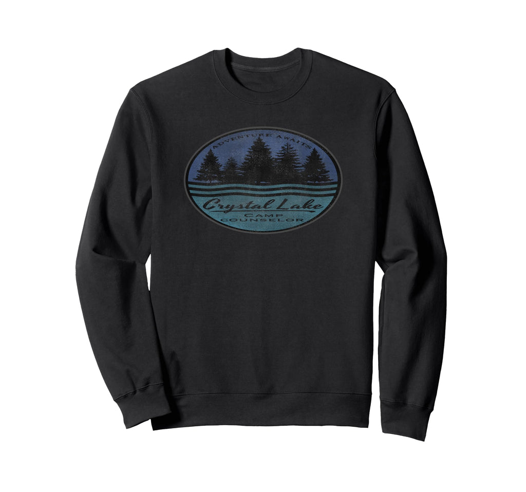 Crystal Lake Camp Counselor Sweatshirt - Unique Graphic for Adults - T-Shirt, Sweatshirt, Hoodie