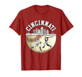 Cincinnati Baseball Lover And Player T-Shirt - Custom Art Print for Adults - T-Shirt, Sweatshirt, Hoodie