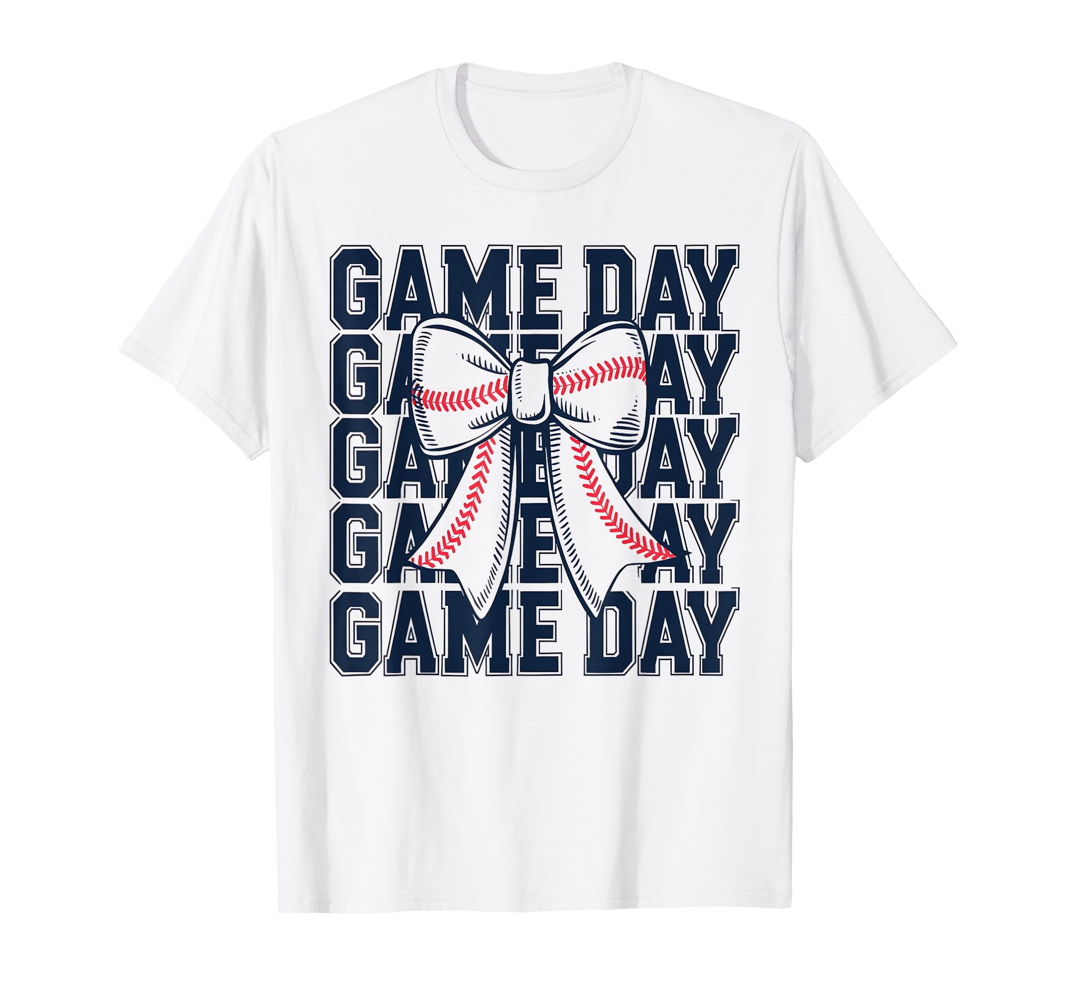 Game Day Baseball Mom Mother Baseball T-Shirt - Graphic Print Men Women - T-Shirt, Sweatshirt, Hoodie