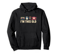 Im This Old Cassette Tape Funny 80S Mens Hoodie - Trendy Graphic for Adults - T-Shirt, Sweatshirt, Hoodie