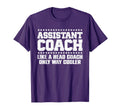 Assistant Coach Tennis Softball T-Shirt - Casual Everyday Wear for Adults - T-Shirt, Sweatshirt, Hoodie