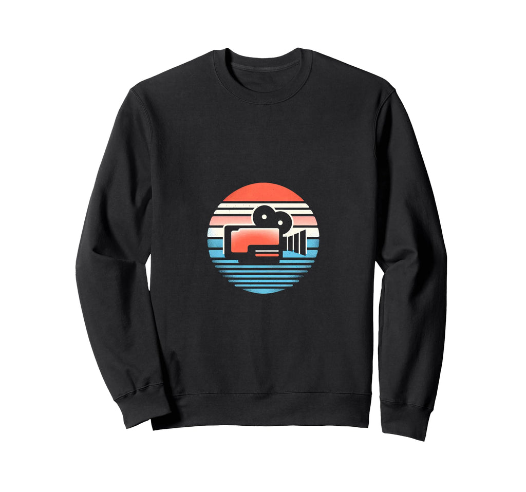 Camera Sunset T-Shirt - Trendy Graphic Unisex - T-Shirt, Sweatshirt, Hoodie