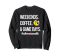 Softball Soccer Mom Game Day Sweatshirt - Aesthetic Graphic for Adults - T-Shirt, Sweatshirt, Hoodie