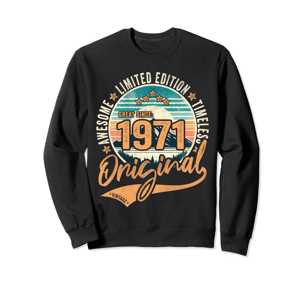 1971 53Rd Birthday Cassette Tape 1971 Sweatshirt - Aesthetic Graphic Unisex - T-Shirt, Sweatshirt, Hoodie