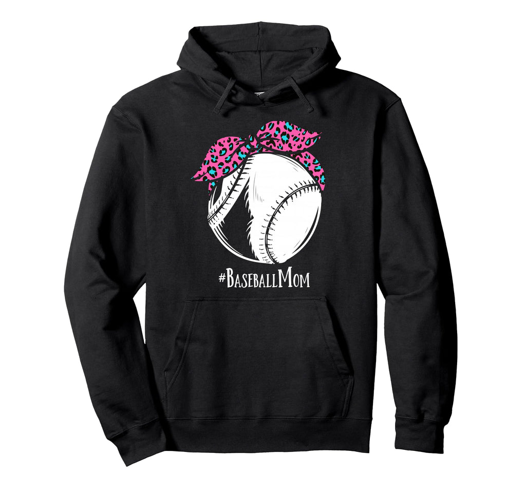Baseball Mom Hoodie - Novelty Apparel Unisex - T-Shirt, Sweatshirt, Hoodie