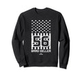 Brad Keller American Flag Sweatshirt - Casual Everyday Wear for Adults - T-Shirt, Sweatshirt, Hoodie