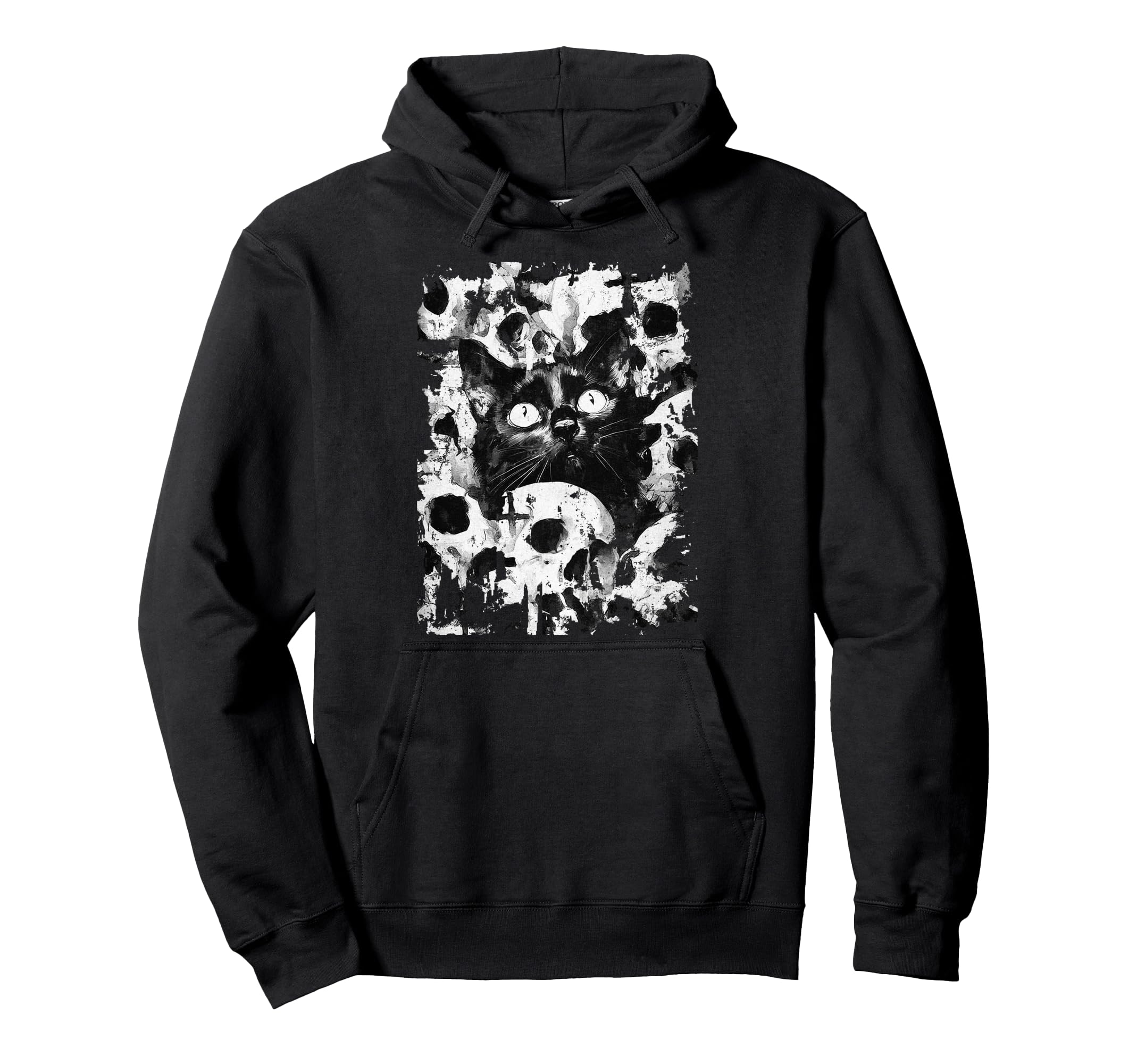 Gothic Punk Dark Y2K Streetwear Hoodie - Fun Novelty Design Unisex - T-Shirt, Sweatshirt, Hoodie