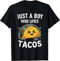 Tacos Lovers Funny taco Boys Mens Kids Teens - Adult & Kids T-Shirts, Sweatshirts & Hoodies apparel design preview 1