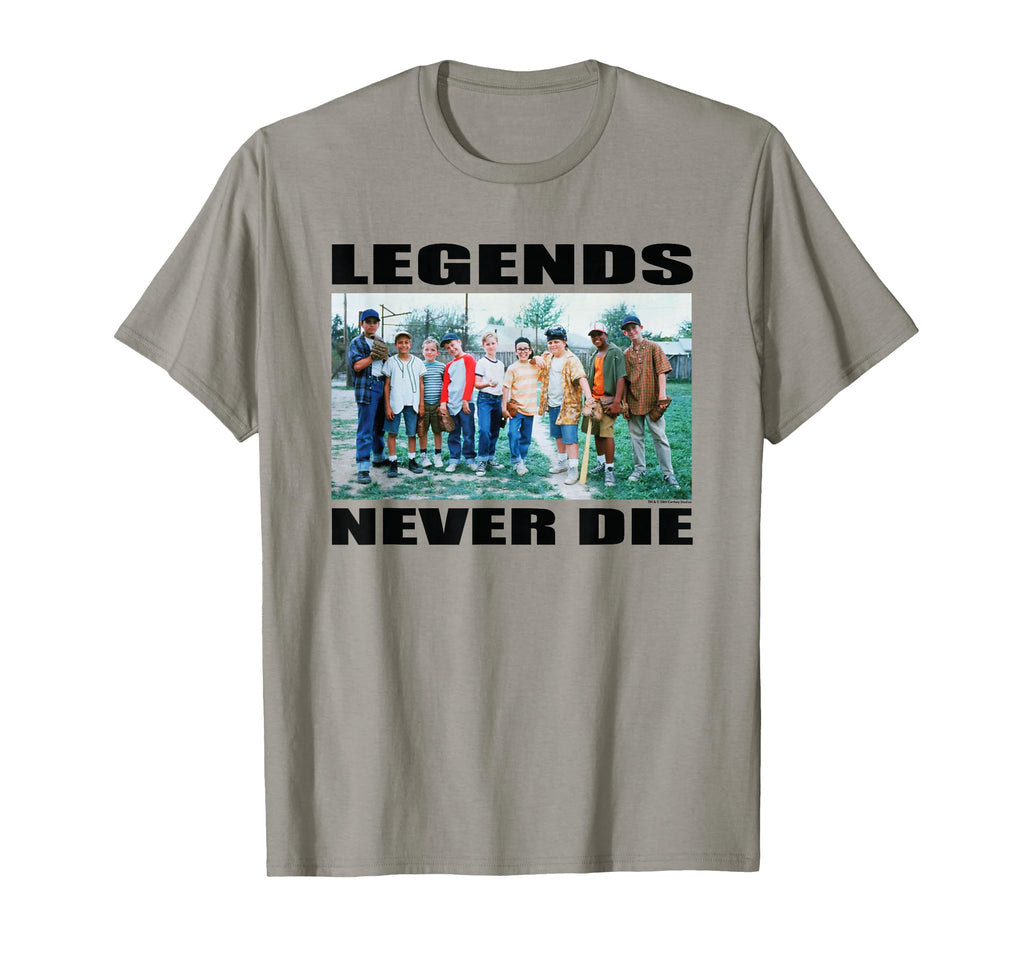 Sandlot Legends Never Die 1993 Movie T-Shirt - Streetwear Style for Adults - T-Shirt, Sweatshirt, Hoodie