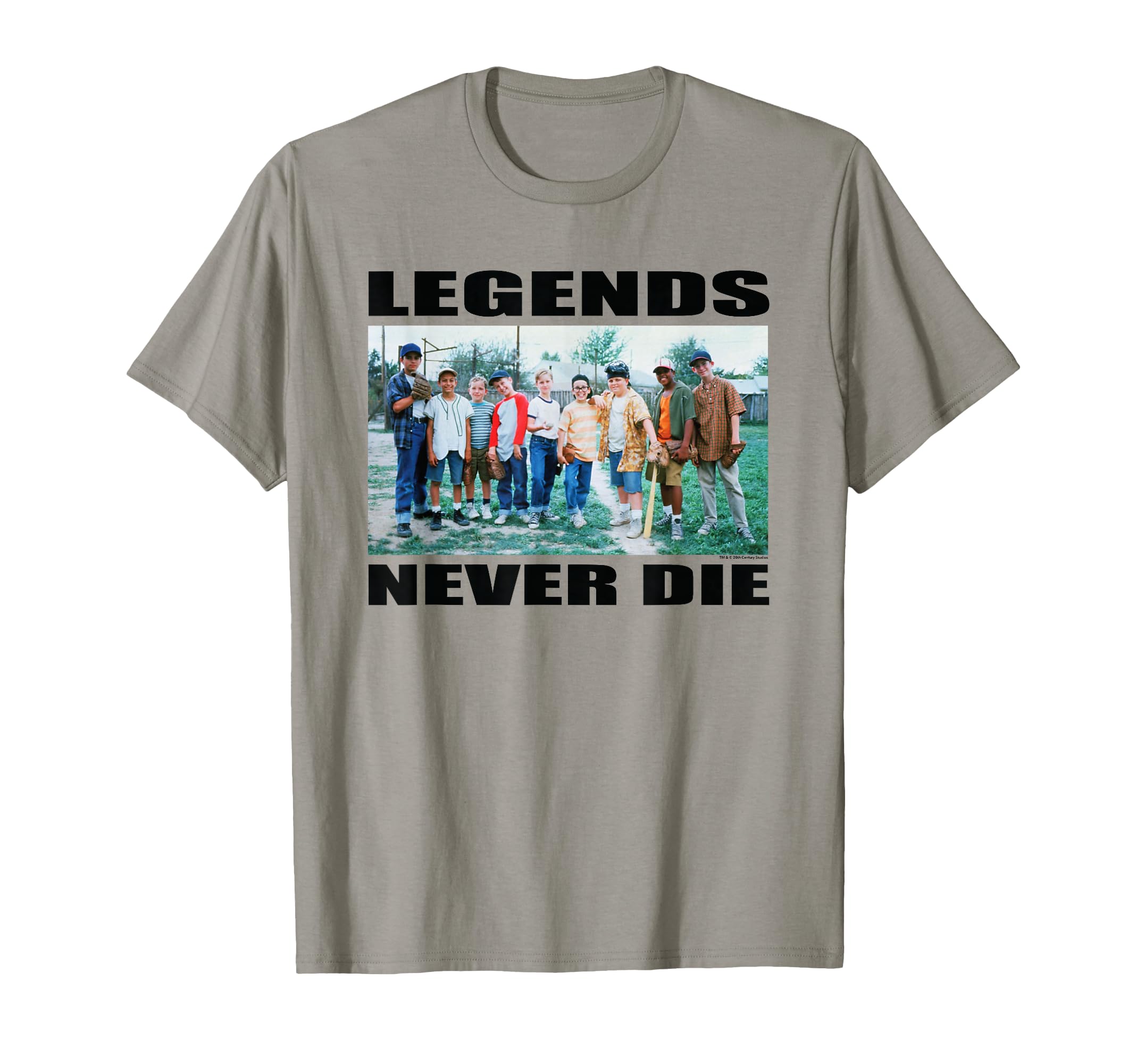 Sandlot Legends Never Die 1993 Movie T-Shirt - Streetwear Style for Adults - T-Shirt, Sweatshirt, Hoodie