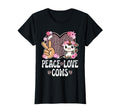 Peace Love Cows Leopard Cow Lover Cow T-Shirt - Unique Graphic for Adults - T-Shirt, Sweatshirt, Hoodie