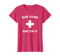 Funny Rub Some Dirt It Baseball T-Shirt - Custom Art Print for Adults - T-Shirt, Sweatshirt, Hoodie