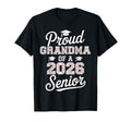 Proud Grandma 2026 Senior Baseball T-Shirt - Minimalist Print for Adults - T-Shirt, Sweatshirt, Hoodie