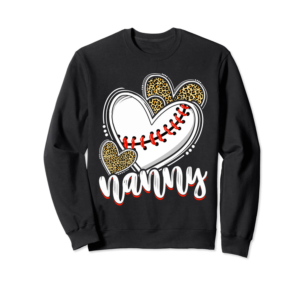 Baseball Nanny Proud Baseball Sweatshirt - Custom Art Print Men Women - T-Shirt, Sweatshirt, Hoodie