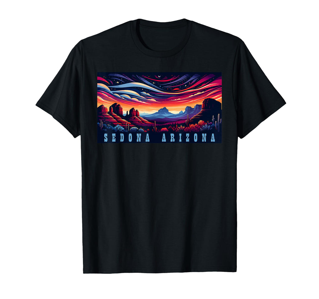 Sedona Az Hiking Outdoors Mountain T-Shirt - Unique Graphic for Adults - T-Shirt, Sweatshirt, Hoodie