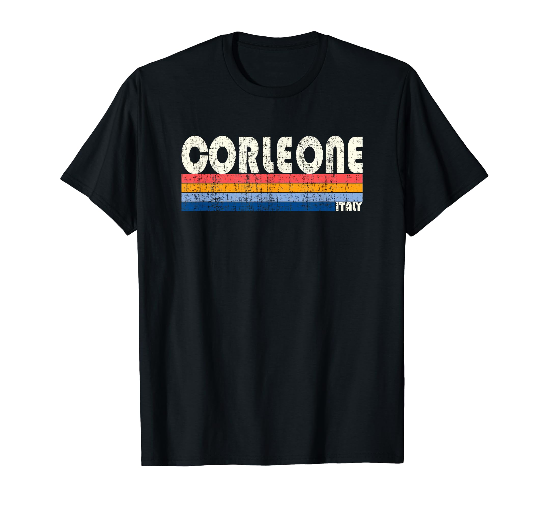 Corleone Italy 70S 80S T-Shirt - Unique Graphic for Adults - T-Shirt, Sweatshirt, Hoodie