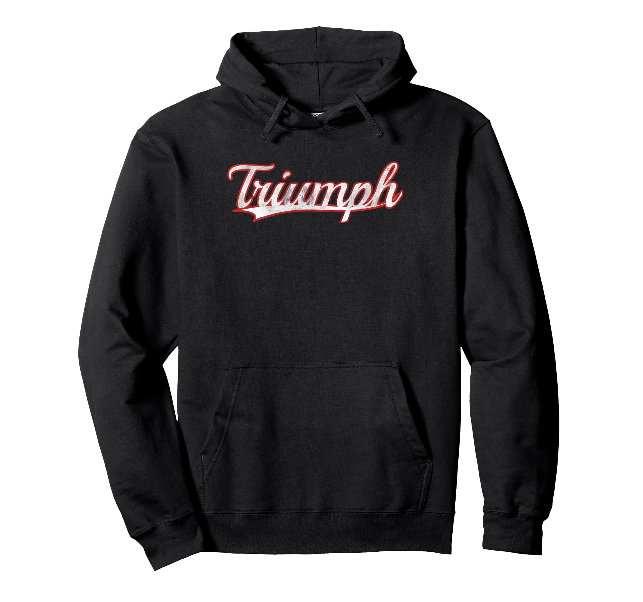 Triumph Victory Success Varsity Hoodie - Minimalist Print for Adults - T-Shirt, Sweatshirt, Hoodie