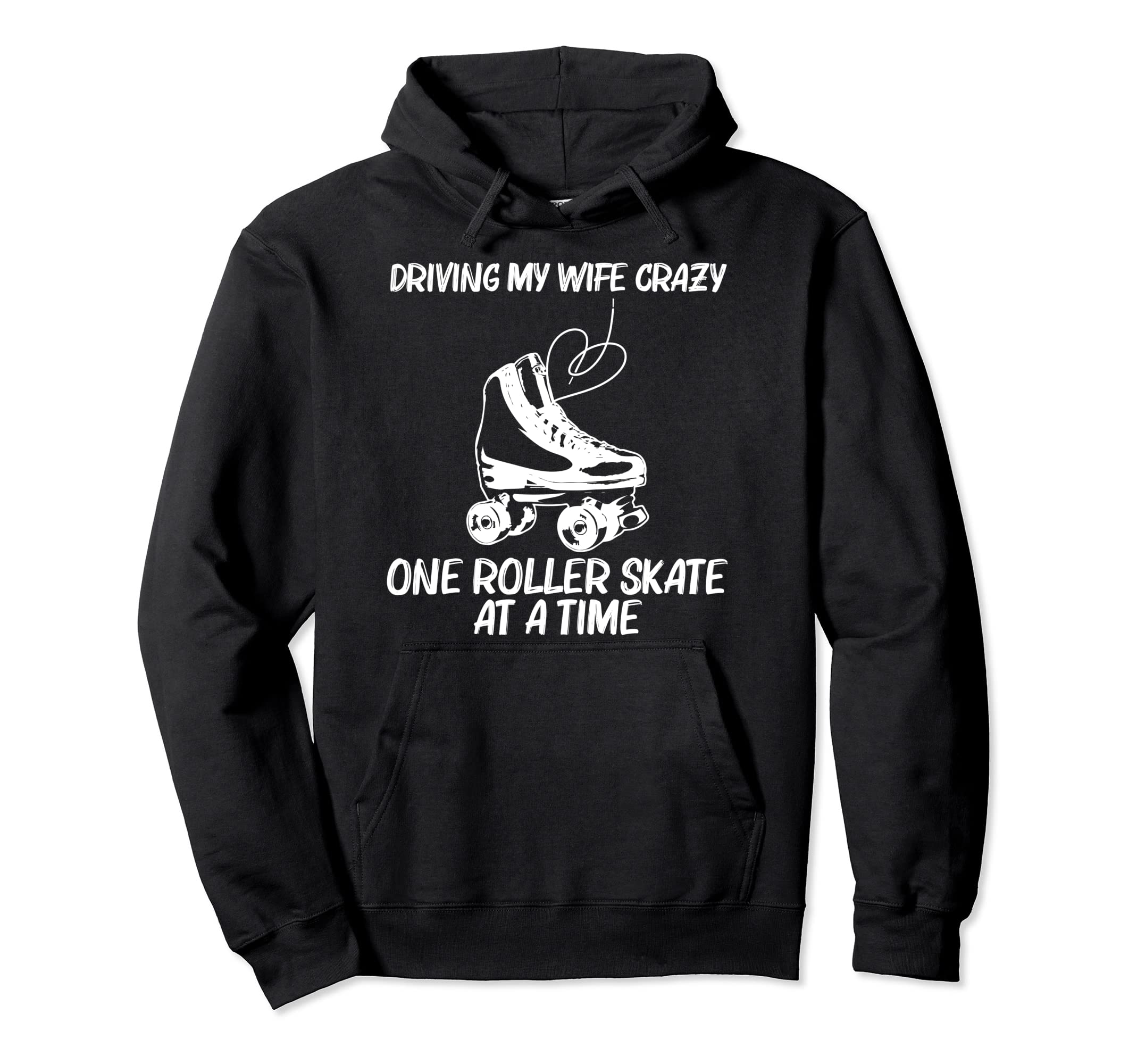 Roller Skating Dad Disco Derby Skates Hoodie - Custom Art Print for Adults - T-Shirt, Sweatshirt, Hoodie