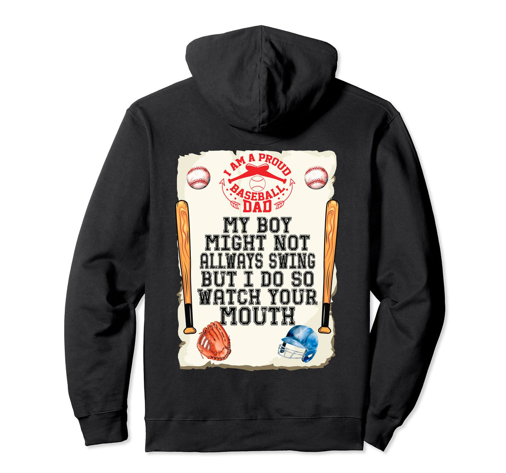 My Might Not Always Swing But I Do So Watch Hoodie - Unique Graphic Unisex - T-Shirt, Sweatshirt, Hoodie