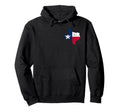 Texas State Flag Map Distressed Hoodie - Streetwear Style for Adults - T-Shirt, Sweatshirt, Hoodie