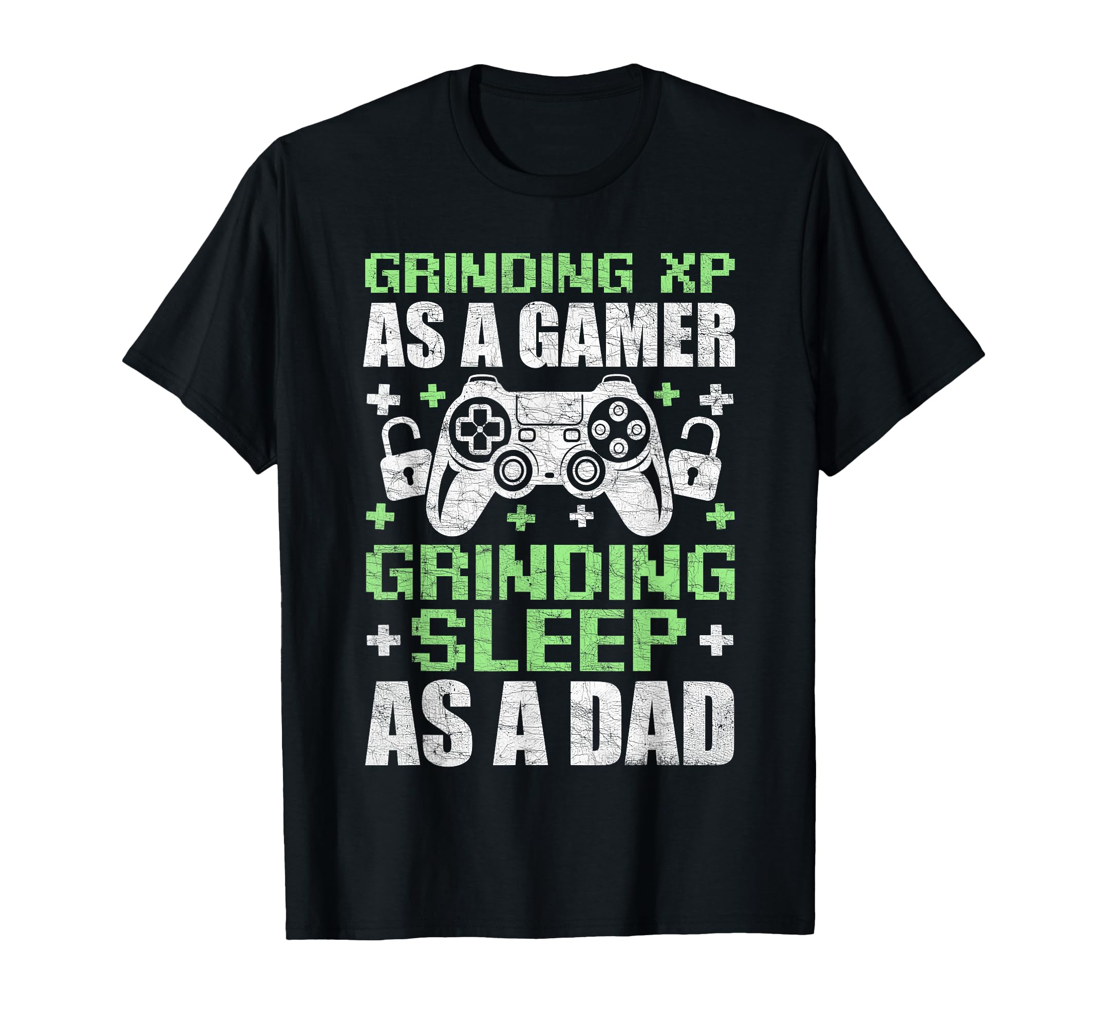 Gaming Dad Fathers Day Grinding Xp As T-Shirt - Novelty Apparel for Adults - T-Shirt, Sweatshirt, Hoodie
