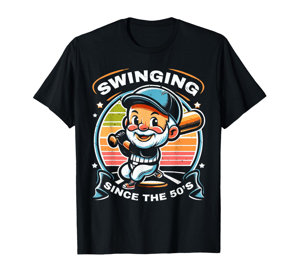 Baseball Grandpa Grandfather Gramps T-Shirt - Fun Novelty Design Men Women - T-Shirt, Sweatshirt, Hoodie