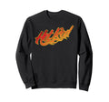 Hotrod Usa Car Distressed Art Sweatshirt - Casual Everyday Wear Unisex - T-Shirt, Sweatshirt, Hoodie