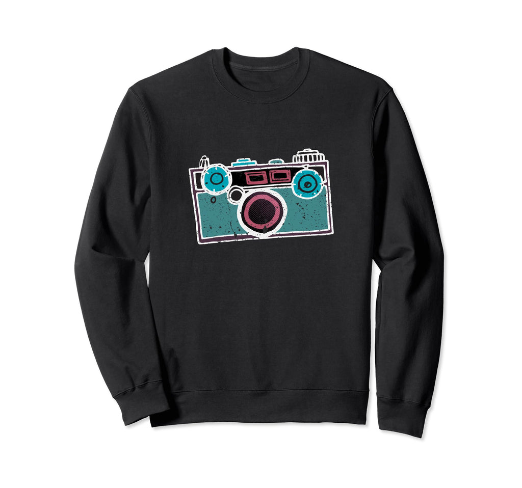 Camera Photography Photographer Sweatshirt - Aesthetic Graphic Men Women - T-Shirt, Sweatshirt, Hoodie