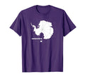 Antarctica Heart Latitude And T-Shirt - Fun Novelty Design for Adults - T-Shirt, Sweatshirt, Hoodie