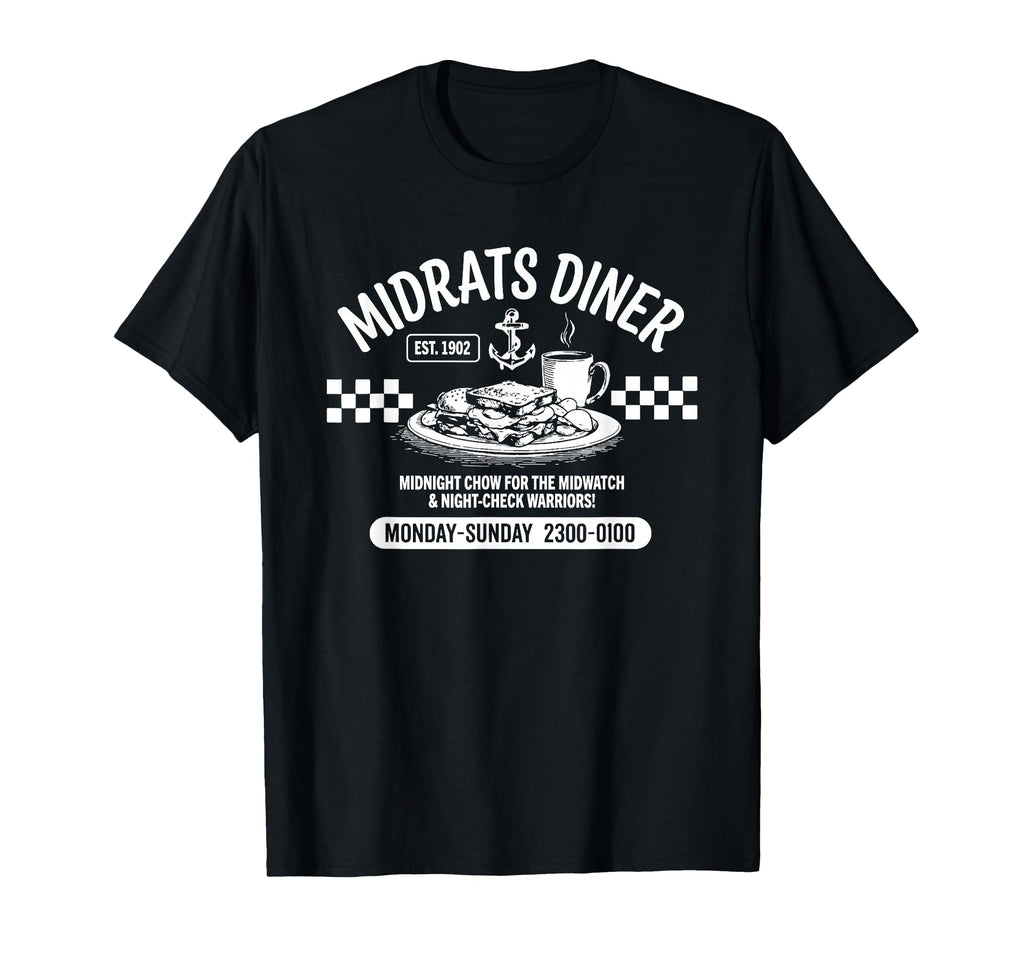 Midrats Diner Funny Sailor T-Shirt - Unique Graphic Men Women - T-Shirt, Sweatshirt, Hoodie