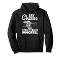 Photo Camera Photographer Flash People Hoodie - Aesthetic Graphic Unisex - T-Shirt, Sweatshirt, Hoodie